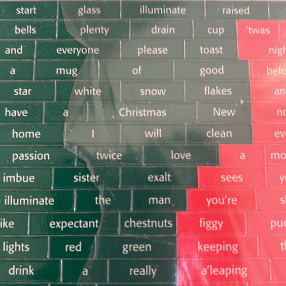 Vintage Absolut Vodka Inspiration Holiday Magnet Word Chart Collectible - Picture 11 of 16